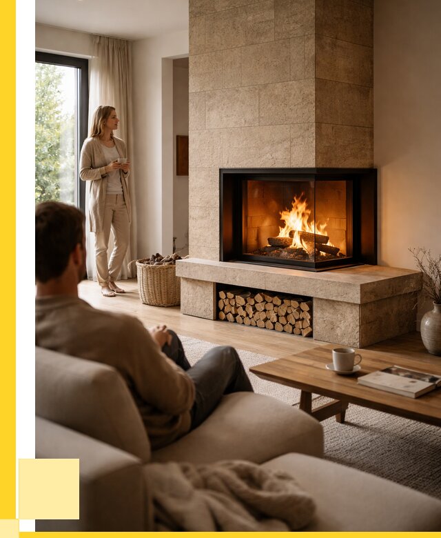 Угловые камины из кирпича установка в Реже от 164295 р. ЭриданРеж