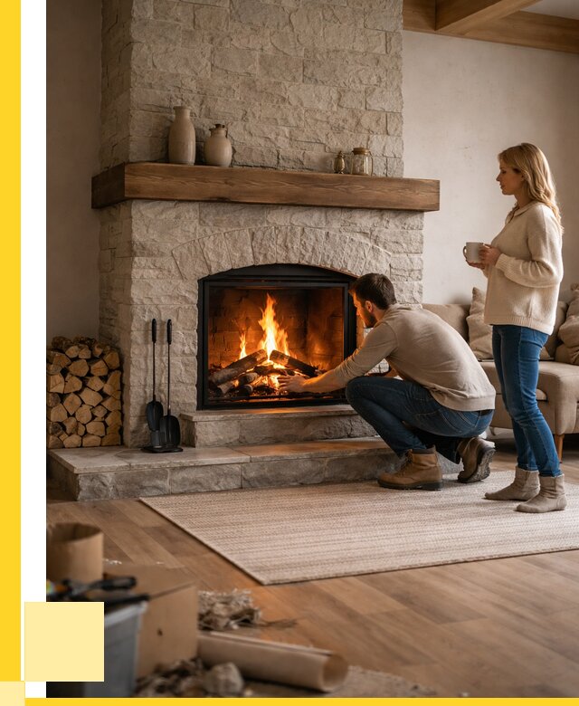 Камины для загородного дома в Реже от 383355 р., ЭриданРеж