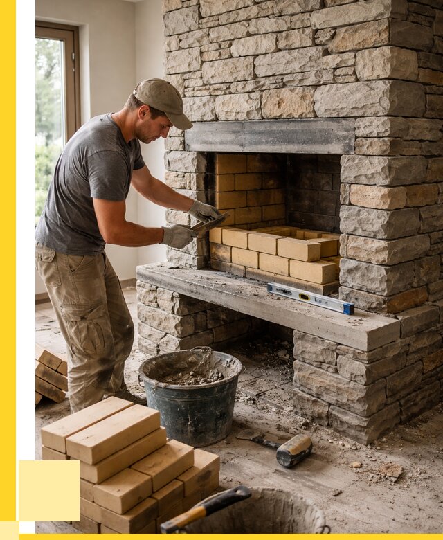 Кладка каминов и камина в Реже от 27383 р. ЭриданРеж