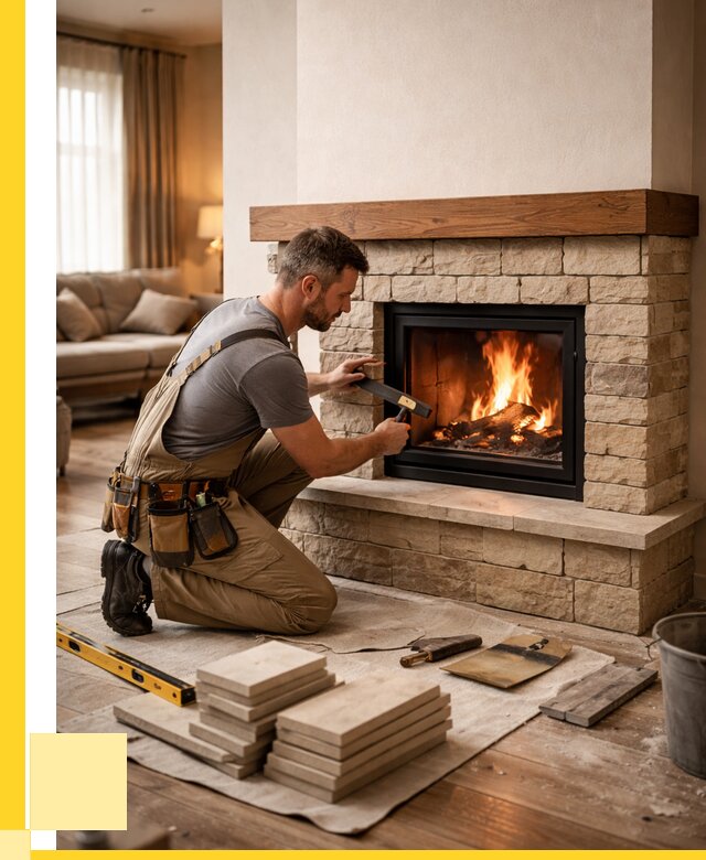 Строительство каминов в Реже от 164295 р., ЭриданРеж - под ключ