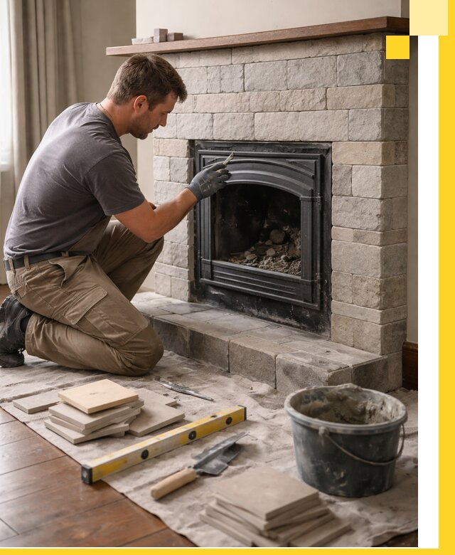 Профессиональный ремонт каминов в Реже восстановление и сервис