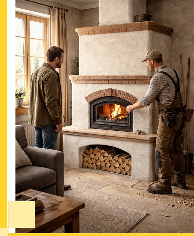 Печи камины в Реже: кирпичные, изразцовые от 65718 р. | ЭриданРеж