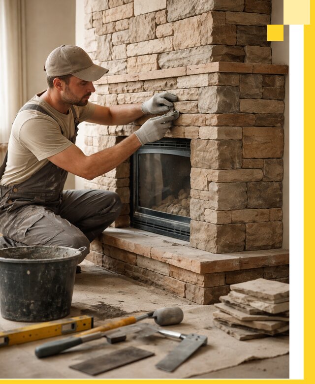 Проектирование и установка печей-каминов под ключ в Реже