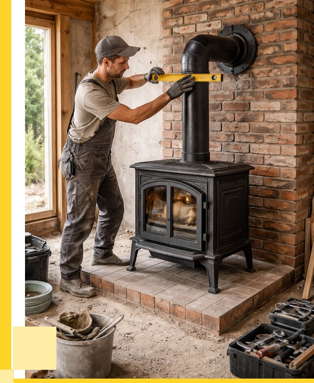 Монтаж печей установка банной печи в Реже от 16430 р. | ЭриданРеж