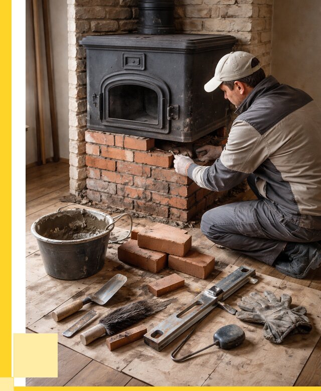 Ремонт печей в Реже от 13144 р., услуги печника ЭриданРеж
