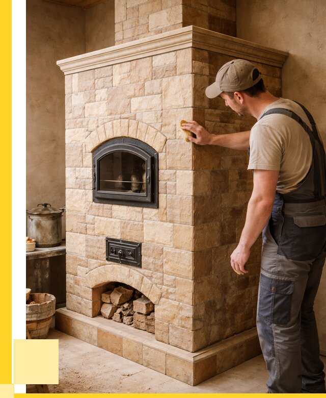 Облицовка печей в Реже от 4929 р. под ключ | ЭриданРеж