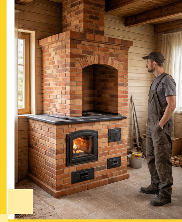 Кирпичные печи в Реже: купить от 164295 р. | ЭриданРеж