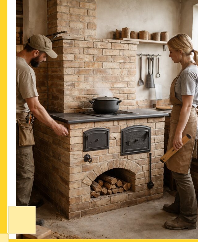 Варочно отопительные печи в Реже от 98577 р. | ЭриданРеж