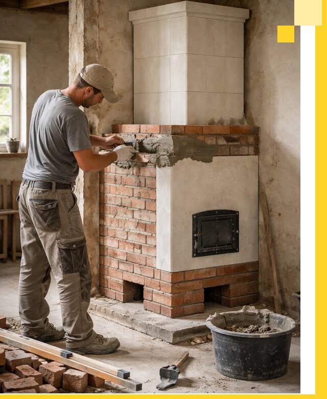 Изготовление и установка печей-голландок под ключ в Реже