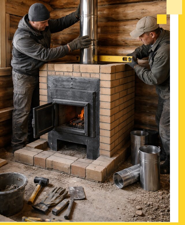 Проектирование, изготовление и установка банных печей в Реже