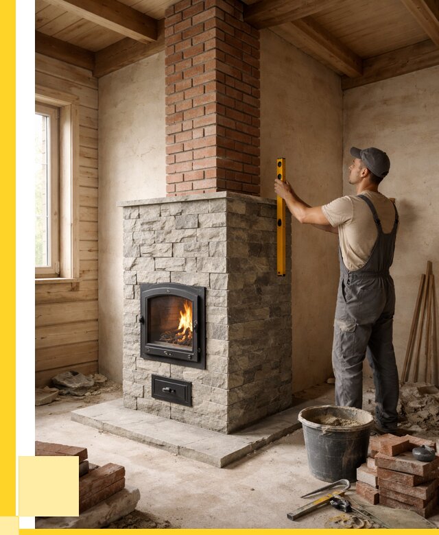 Печи и дымоходы под ключ в Реже от 49289 р., ЭриданРеж