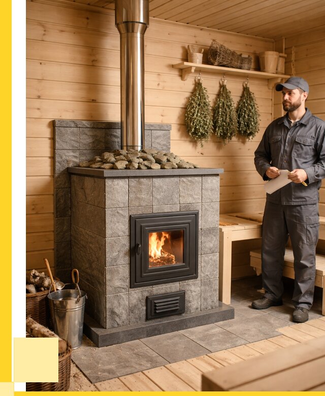 Печи для бани под ключ в Реже от 131436 р. | ЭриданРеж