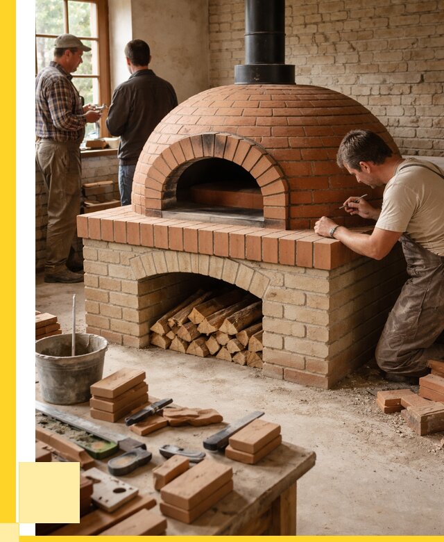 Помпейская печь дровяная для пиццы в Реже | ЭриданРеж от 219060 р.