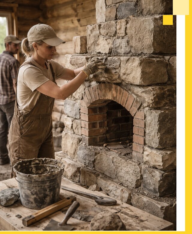 Каменные печи на заказ и монтаж в Реже, долговечные решения