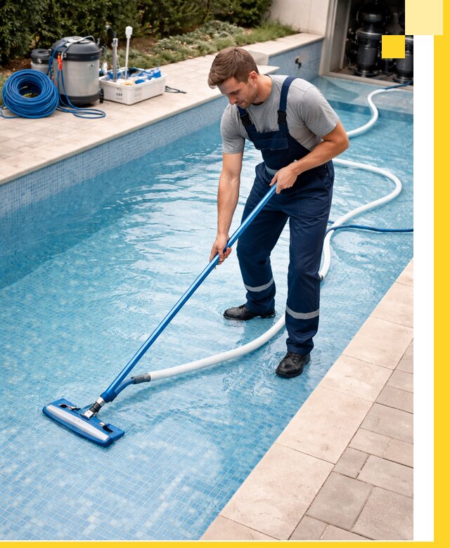 Профессиональная чистка бассейнов и фильтров в Реже под ключ