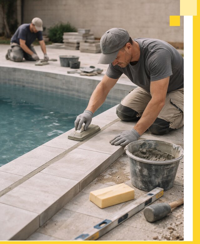 Отделка бассейнов в Реже: декоративная отделка и гидроизоляция