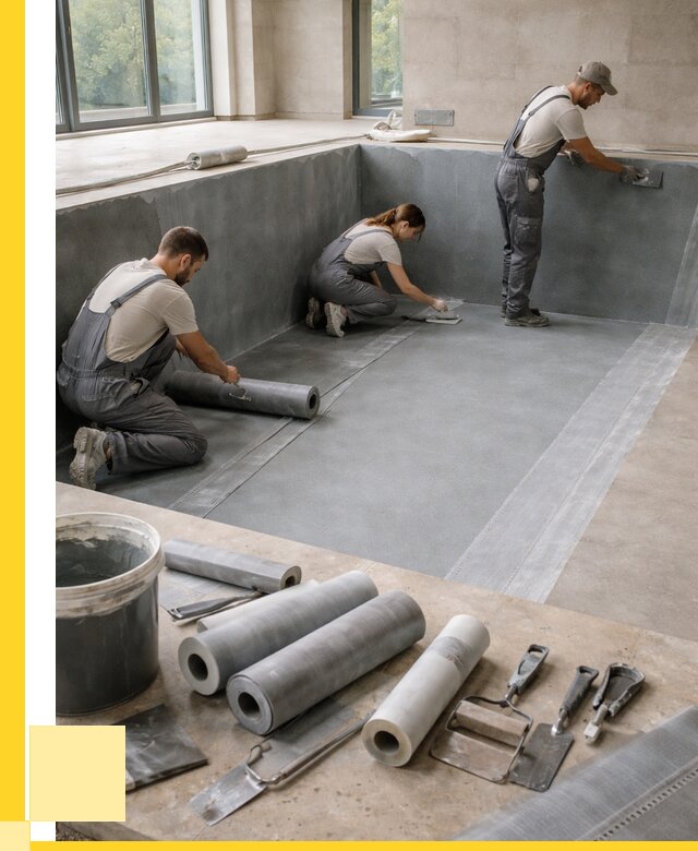 Гидроизоляция бассейнов в Реже от 2191 р., ЭриданРеж