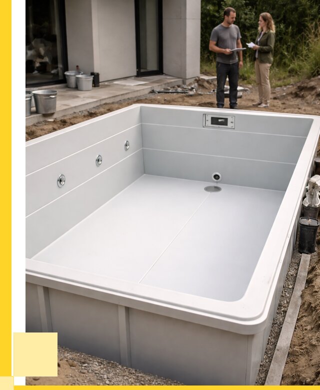 Полипропиленовые бассейны в Реже от 273825 р. | ЭриданРеж