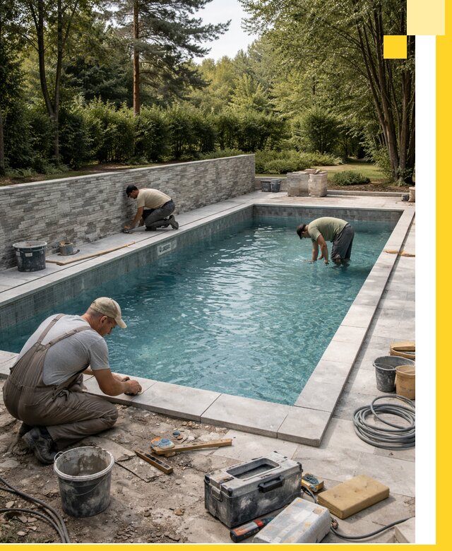 Проектирование и строительство частных бассейнов в Реже