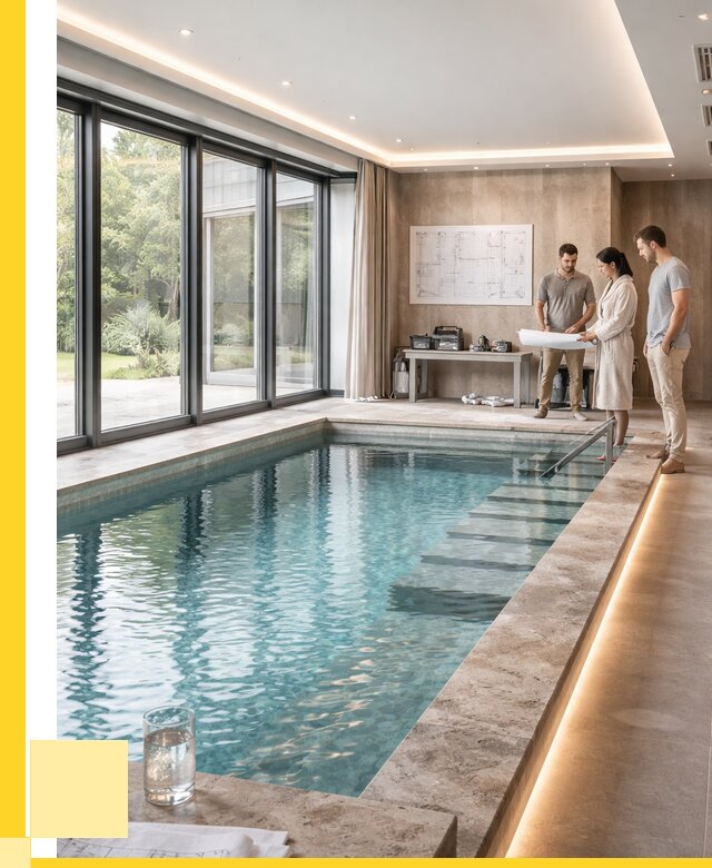 Закрытые бассейны под ключ в Реже от 2738250 р. | ЭриданРеж