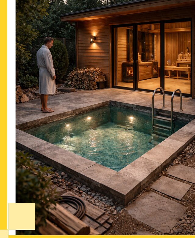 Бани с бассейном под ключ в Реже от 104054 р. | ЭриданРеж