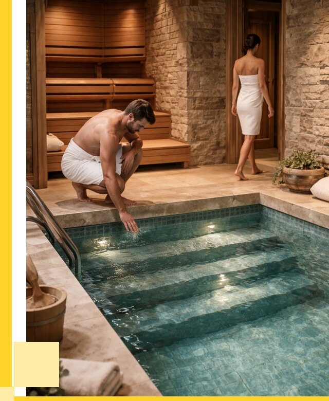 Сауна с бассейном под ключ в Реже от 131436 р., ЭриданРеж