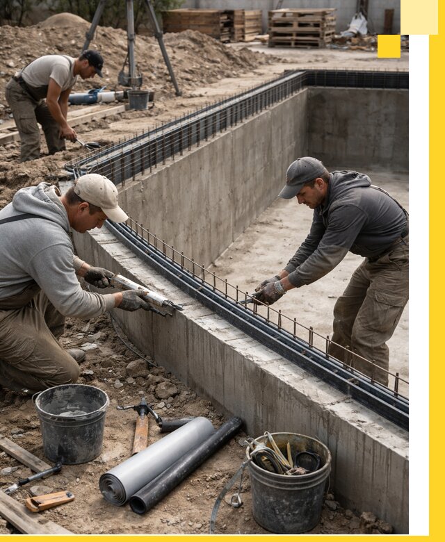 Качественный монтаж чаши бассейна в Реже под ключ с гарантией