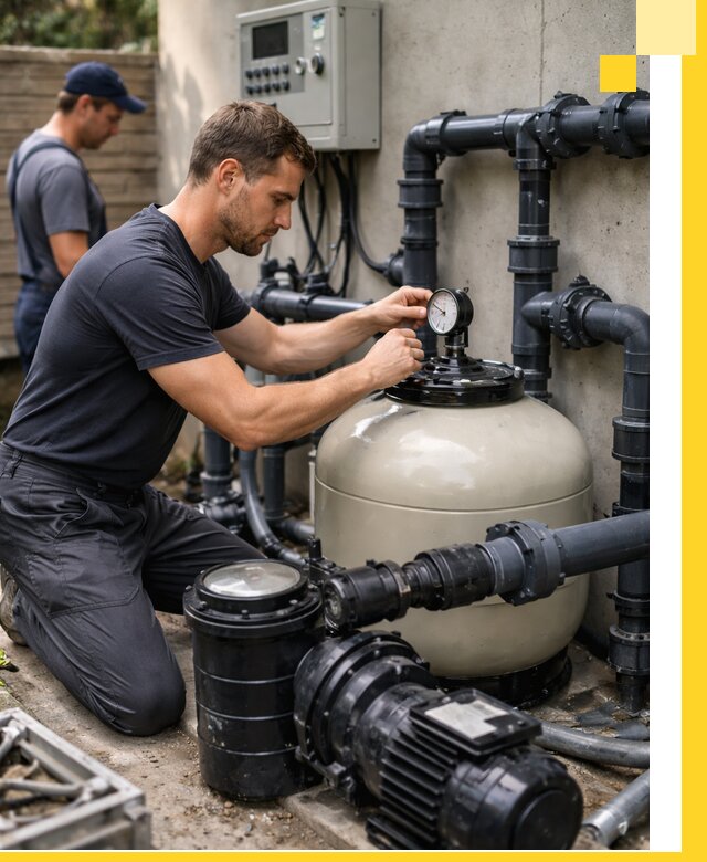 Поставка и монтаж фильтровального оборудования для бассейнов в Реже