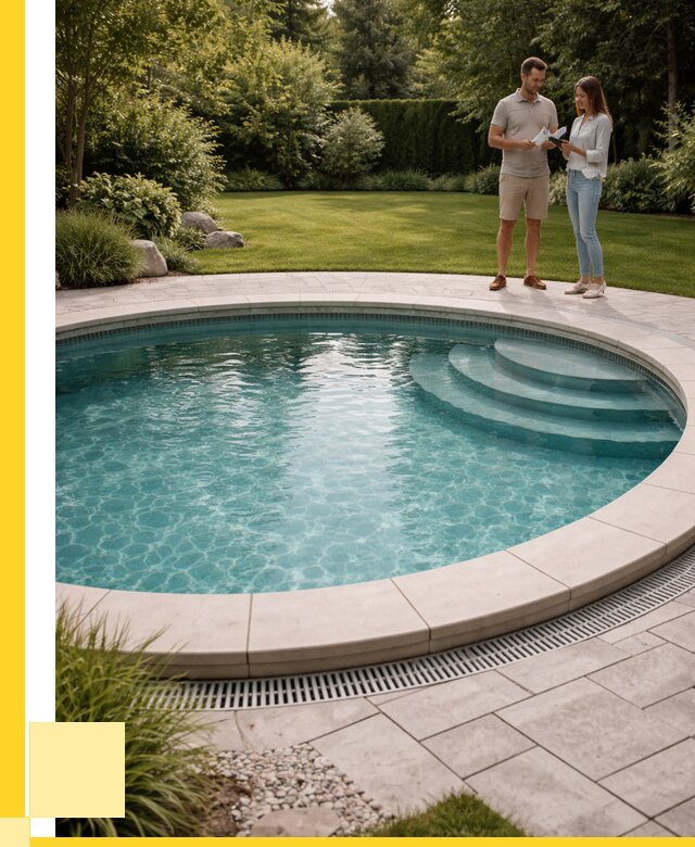 Круглые каркасные бассейны купить в Реже от 273825 р. | ЭриданРеж