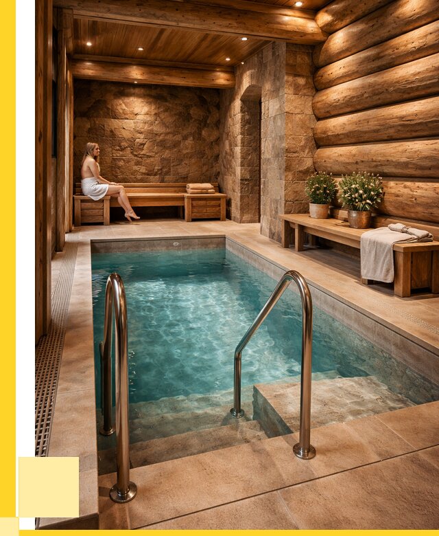 Аренда бани с бассейном в Реже от 1642950 р. | ЭриданРеж