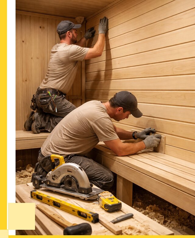 Обшивка саун вагонкой в Реже от 2738 р. | ЭриданРеж