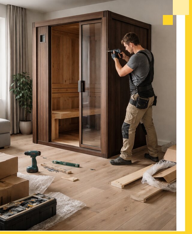 Установка и производство мини саун под ключ в Реже