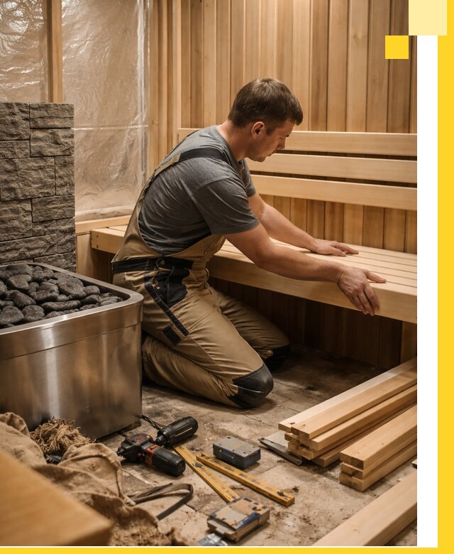 Сауны для дома под ключ с проектированием и монтажом в Реже