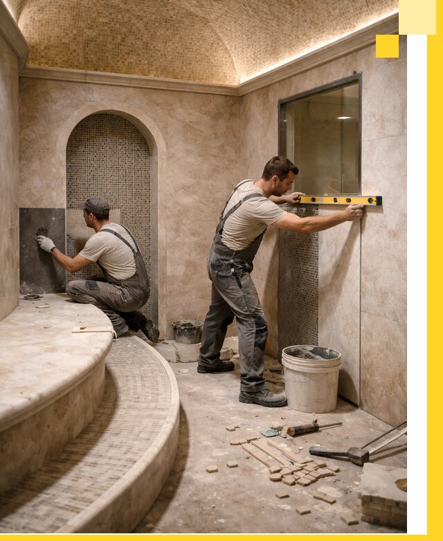 Проектирование и строительство саун с хамамом под ключ в Реже