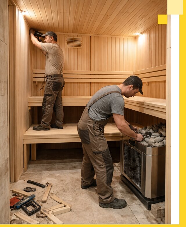 Купить сауну под ключ в Реже с монтажом и гарантией