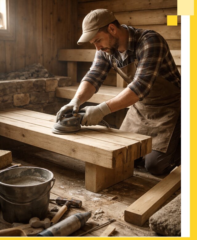 Ремонт бань под ключ в Реже с гарантией качества и сроков