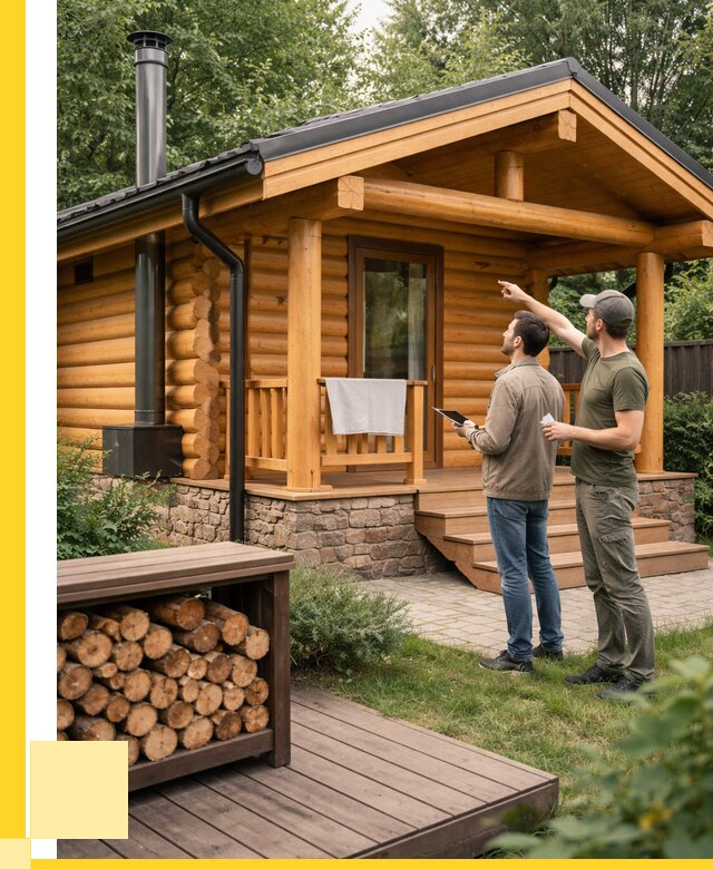 Бани для дачи под ключ в Реже от 273825 р. | ЭриданРеж