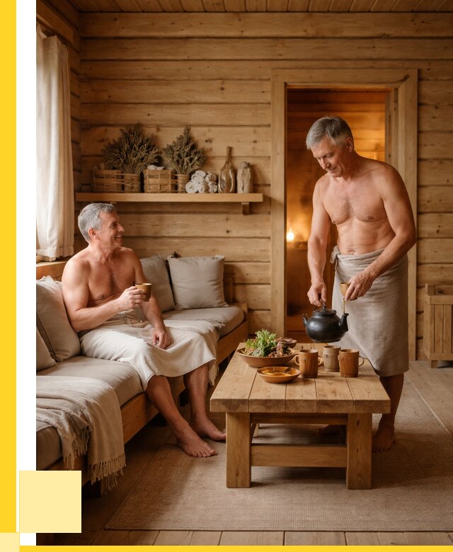 Бани с комнатой отдыха под ключ в Реже от 492885 р. | ЭриданРеж