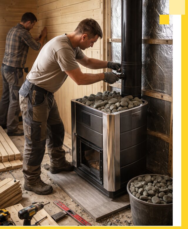 Проектирование и строительство парилок для бани в Реже под ключ