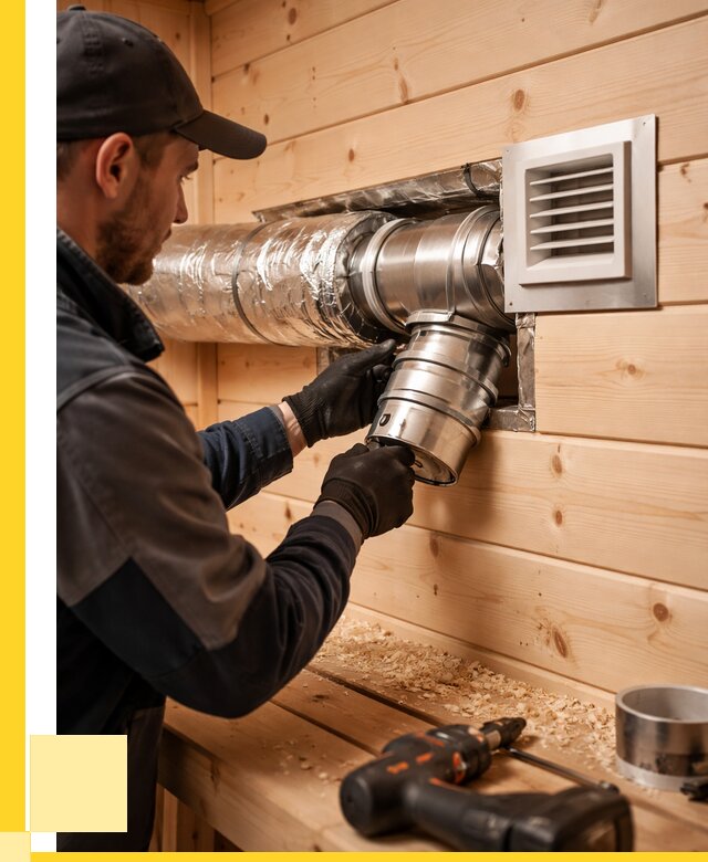 Монтаж вентиляции бани в Реже от 13144 р. | ЭриданРеж