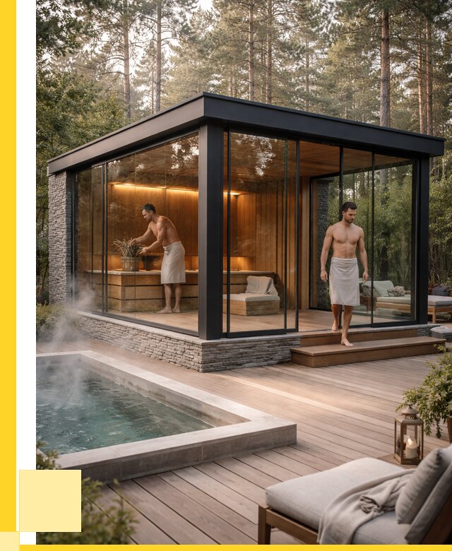 Стеклянные бани и двери в Реже от 492885 р. | ЭриданРеж