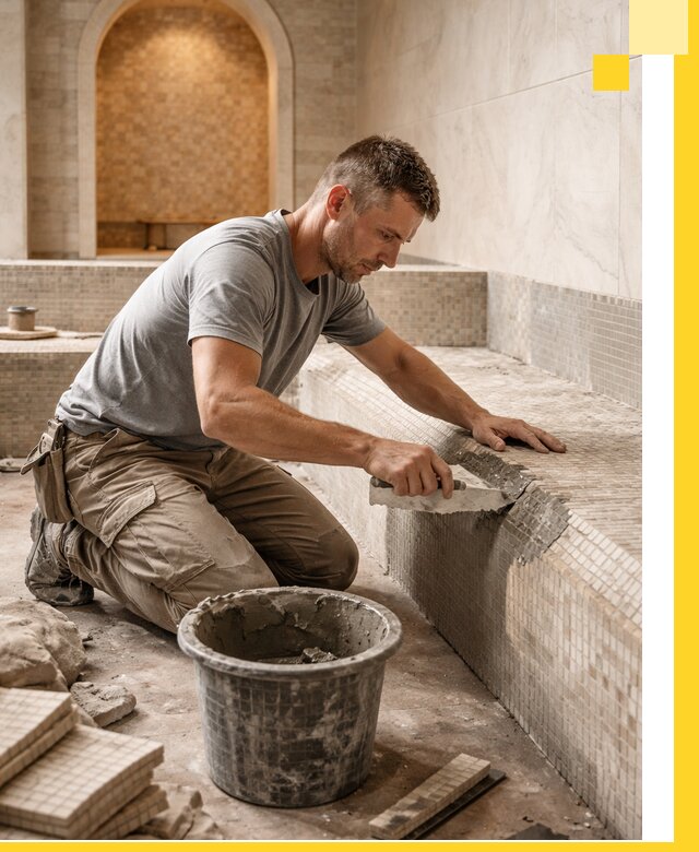 Строительство эксклюзивных хамамов под ключ в Реже