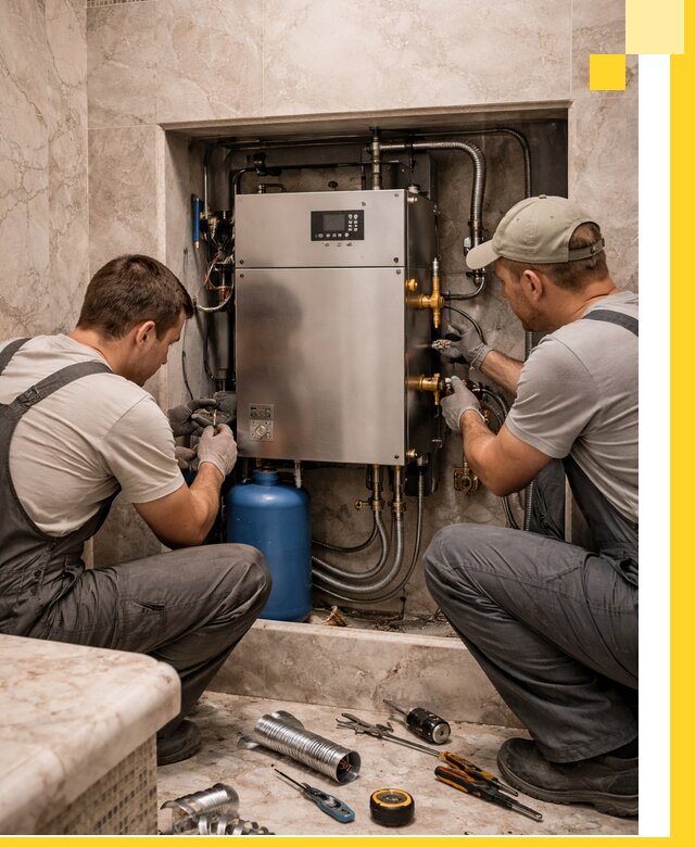 Продажа и установка парогенераторов для хамама в Реже