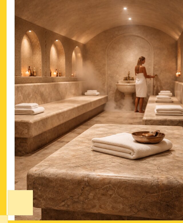 Лежаки для хамама в Реже под ключ от 38336 р. | ЭриданРеж