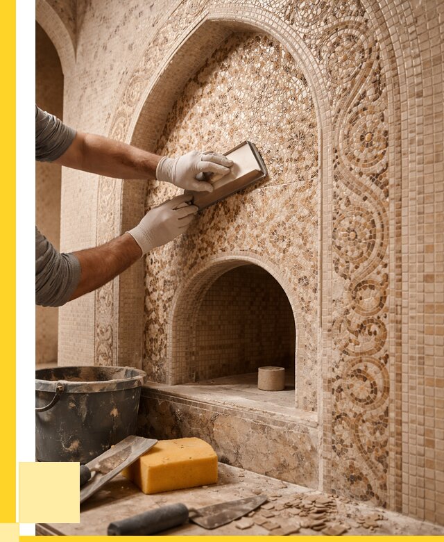 Мозаика для хамама в Реже под ключ от 5477 р. | ЭриданРеж