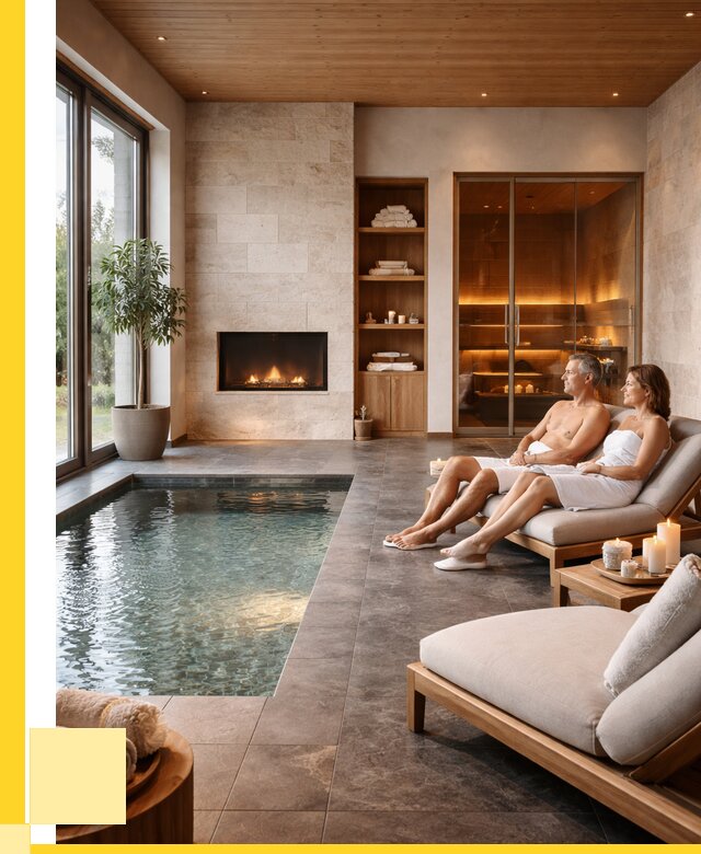 SPA зоны под ключ для дома и дачи в Реже от 1314360 р. | ЭриданРеж