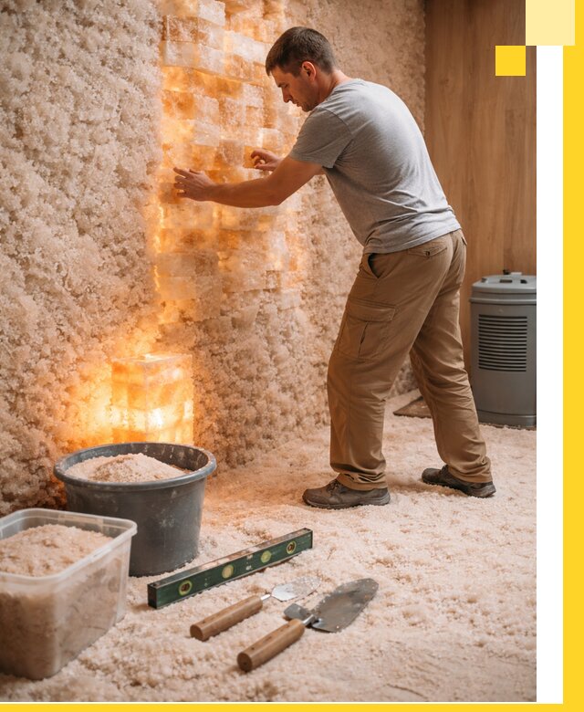 Проектирование и монтаж соляных комнат в Реже под ключ